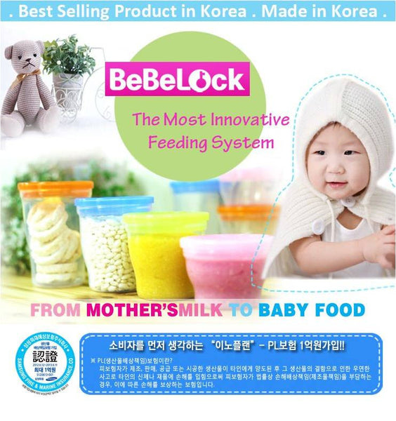 BeBeLock Airtight Container 120ml/180ml/240ml/280ml