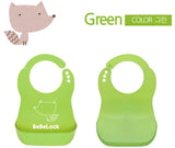 BeBeLock Soft Reusable Easy Wash Bibs (KOREA)