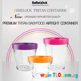 BeBeLock Tritan Containers