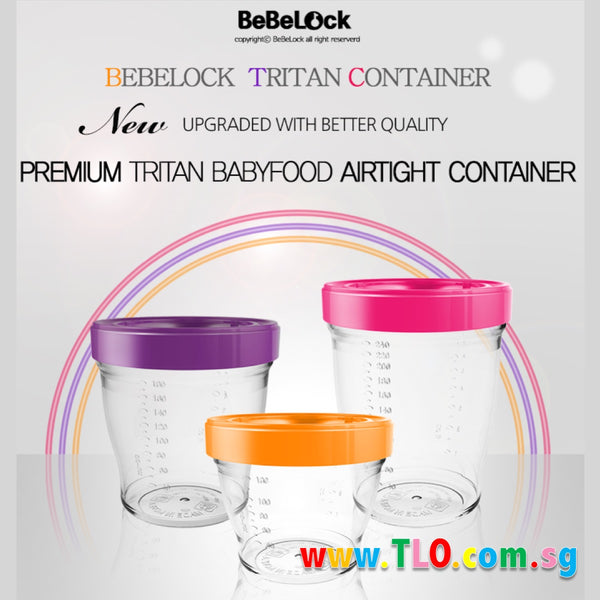 BeBeLock Tritan Containers
