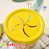 BeBeLock Alpha Silicone Snack Cap (2 Set with Lid)
