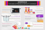 BeBeLock Tritan Containers