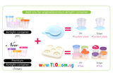 BeBeLock Tritan Containers