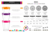 BeBeLock Tritan Containers