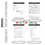 BeBeLock Tritan Containers