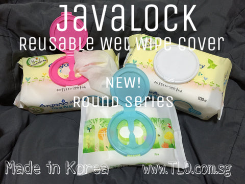 Javalock Reusable Wet Wipe Cover - Round