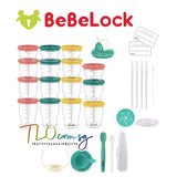 BeBeLock Alpha Gift Set 15pc Containers + Accessories