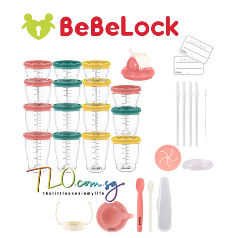 BeBeLock Alpha Gift Set 15pc Containers + Accessories