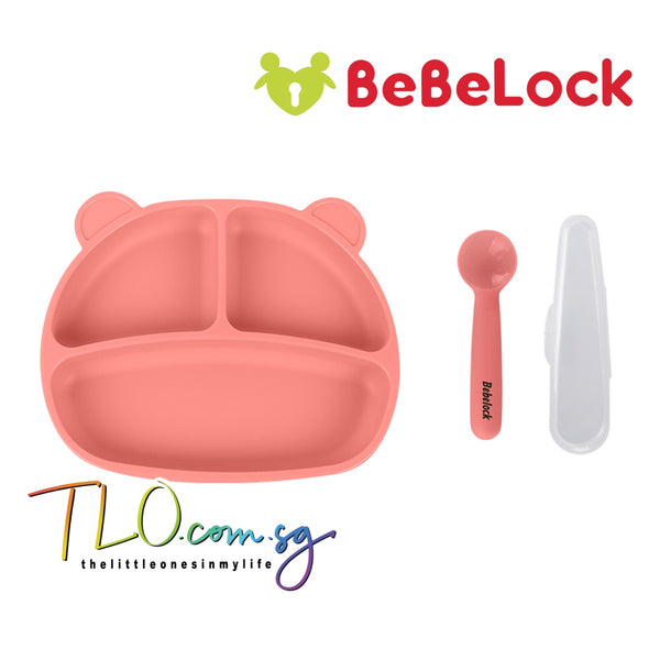 BeBelock Alpha Silicone Plate (with Spoon)