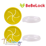 BeBeLock Alpha Silicone Snack Cap (2 Set with Lid)