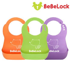 BeBeLock Soft Reusable Easy Wash Bibs (KOREA)